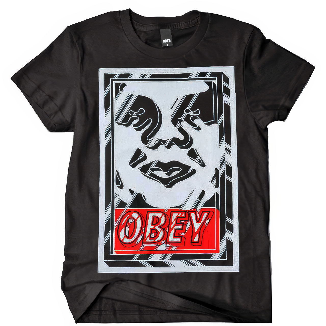 Винтажная фирменная футболка OBEY Super Rare Logo