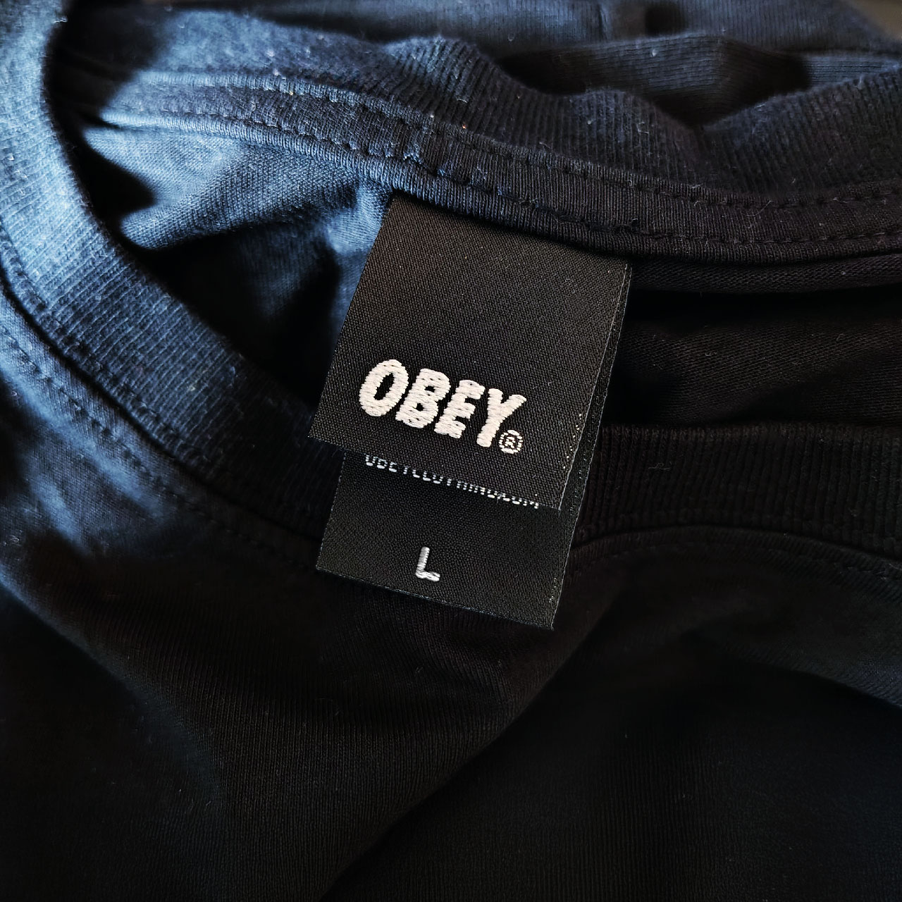 Винтажная фирменная футболка OBEY Super Rare Logo
