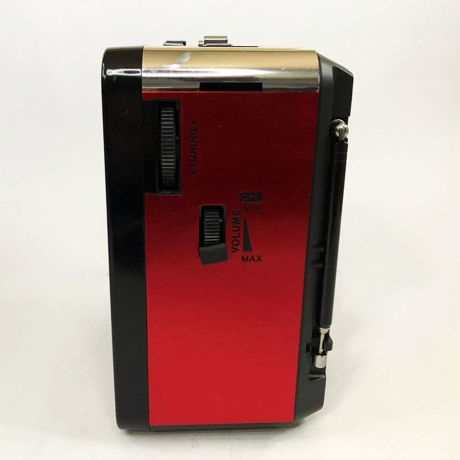 Радиоприемник GOLON RX-9100 USB+SD Радио с фонарем, Ретро радиоприемник, Fm передатчик. Цвет: красный