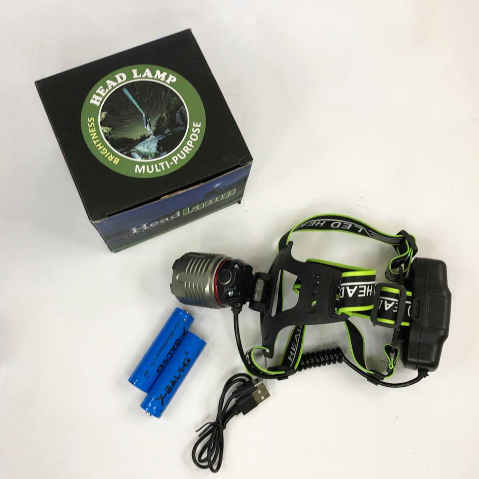 Супер мощный фонарь налобный Police BL-A17-P50 MICRO USB, Мощный фонарик светодиодный на голову
