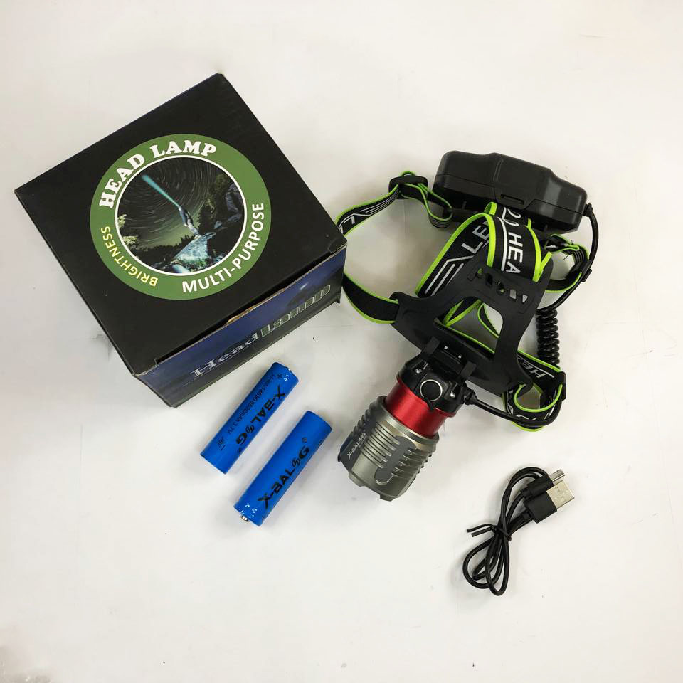 Супер мощный фонарь налобный Police BL-A17-P50 MICRO USB, Мощный фонарик светодиодный на голову