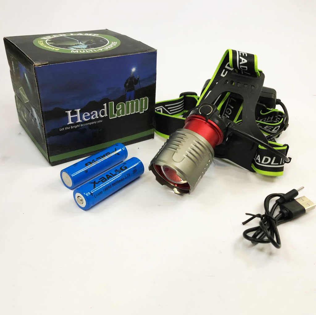 Супер мощный фонарь налобный Police BL-A17-P50 MICRO USB, Мощный фонарик светодиодный на голову