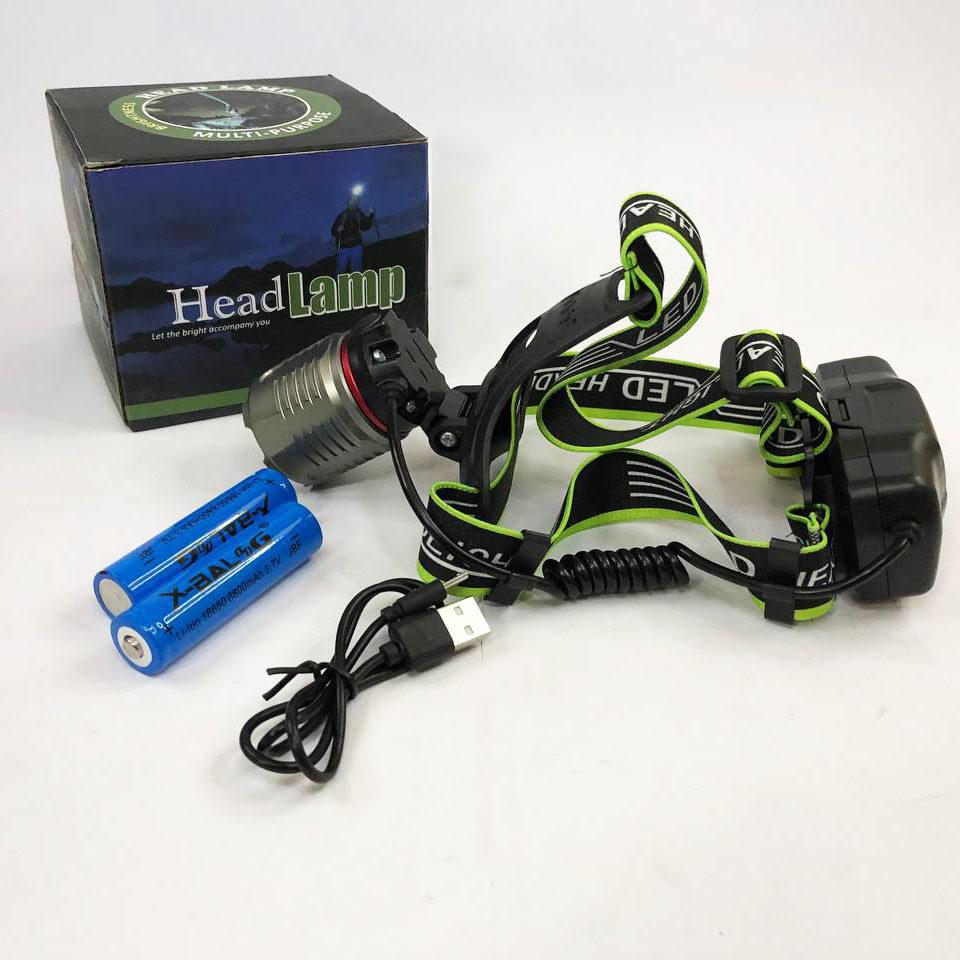 Супер мощный фонарь налобный Police BL-A17-P50 MICRO USB, Мощный фонарик светодиодный на голову
