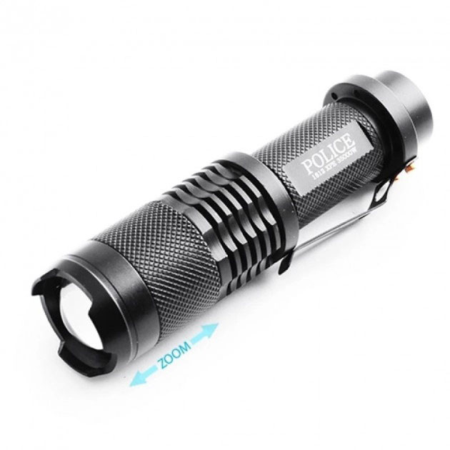Аккумуляторный тактический фонарь Police BL-1812-T6, подствольный фонарик, яркий фонарик, качественный