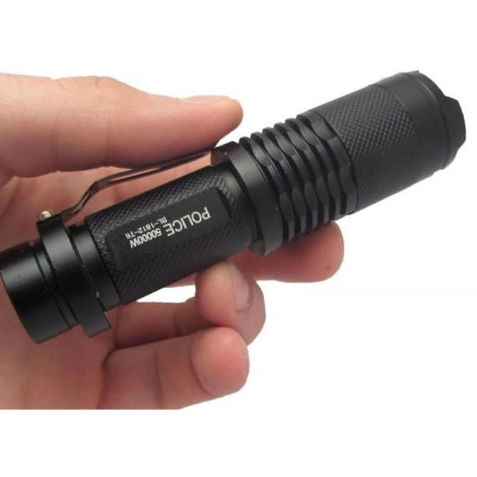 Аккумуляторный тактический фонарь Police BL-1812-T6, подствольный фонарик, яркий фонарик, качественный