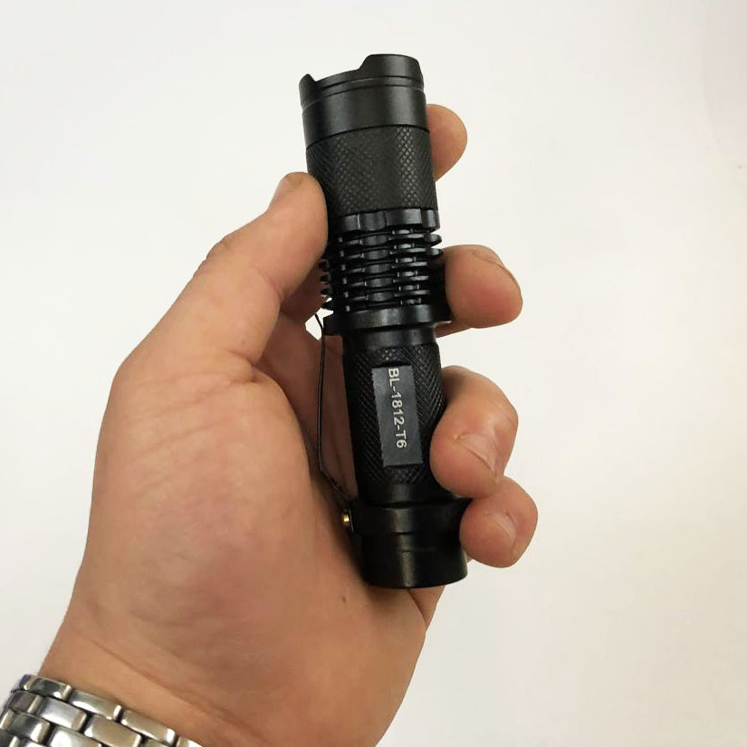 Аккумуляторный тактический фонарь Police BL-1812-T6, подствольный фонарик, яркий фонарик, качественный