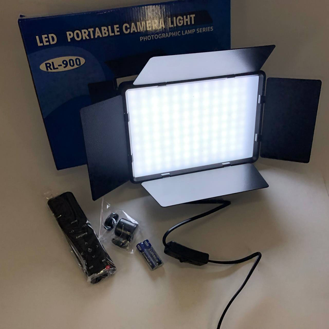 Профессиональный видеосвет LED LIGHT RL-900 35W с пультом 3000k-6500k, Прямоугольный студийный свет