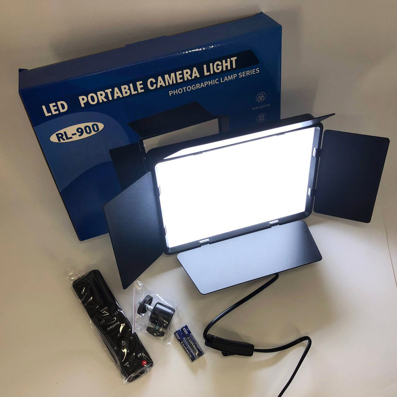 Профессиональный видеосвет LED LIGHT RL-900 35W с пультом 3000k-6500k, Прямоугольный студийный свет