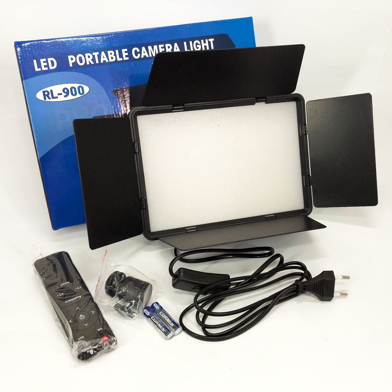 Профессиональный видеосвет LED LIGHT RL-900 35W с пультом 3000k-6500k, Прямоугольный студийный свет