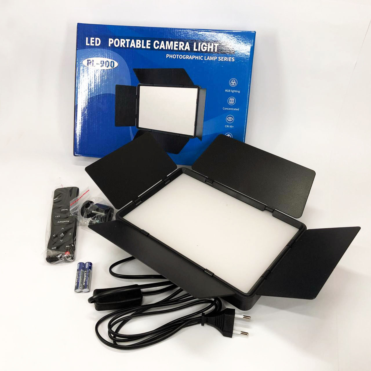 Профессиональный видеосвет LED LIGHT RL-900 35W с пультом 3000k-6500k, Прямоугольный студийный свет