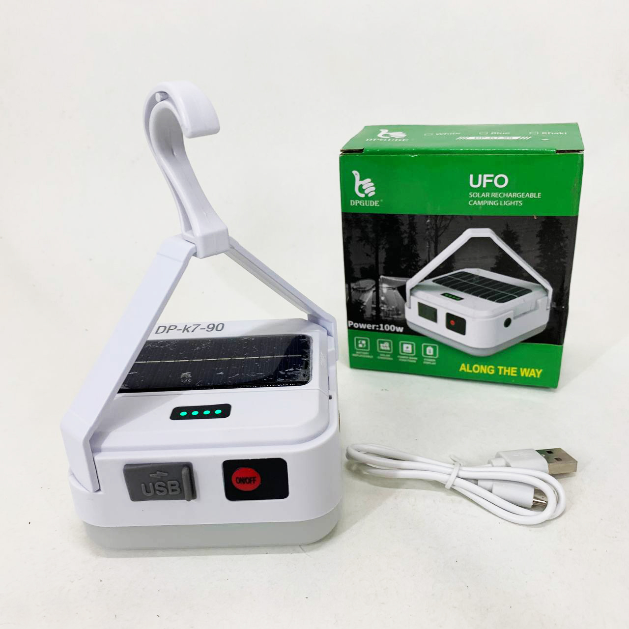 Подвесной фонарь на солнечной батарее с функцией PowerBank DP K7 90