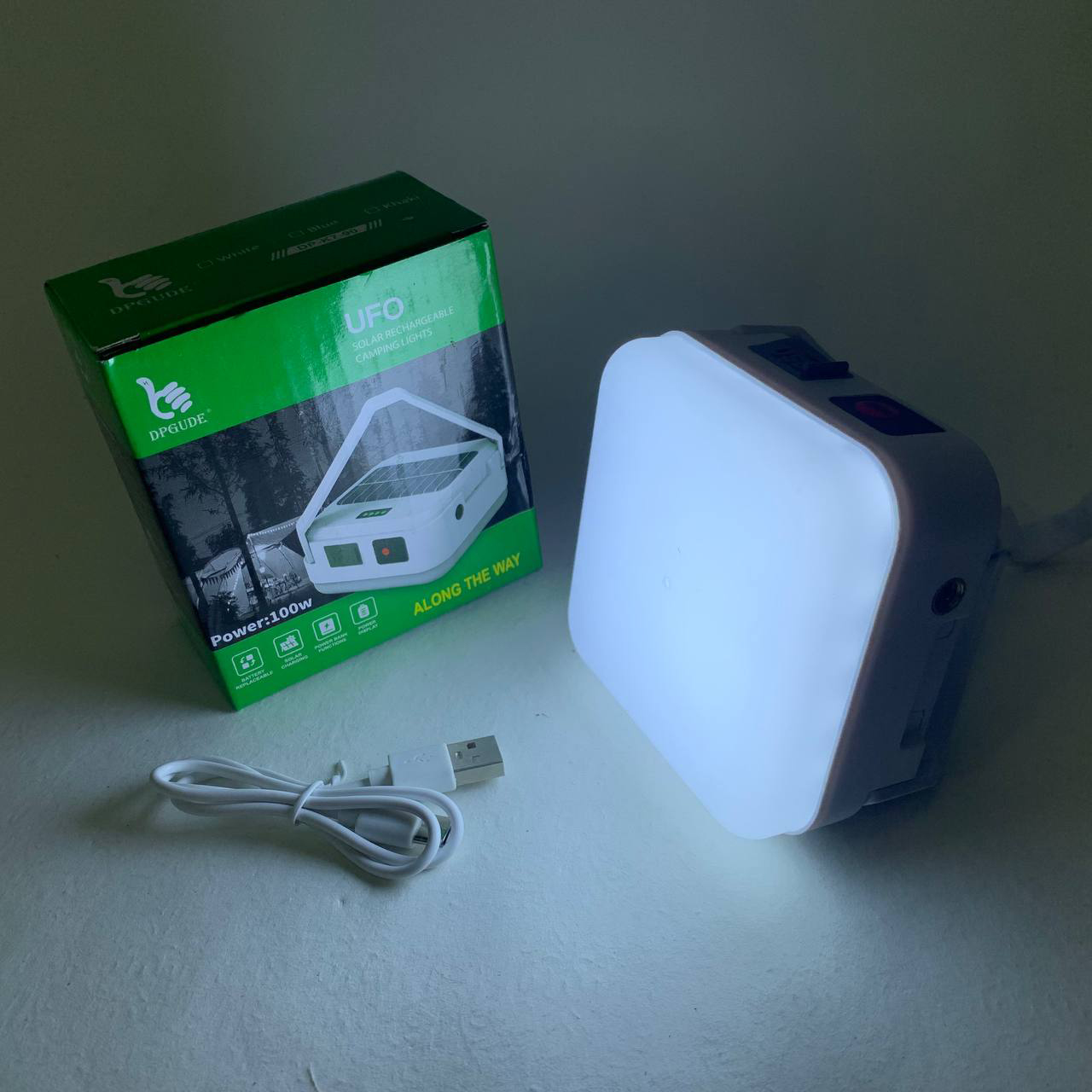 Подвесной фонарь на солнечной батарее с функцией PowerBank DP K7 90