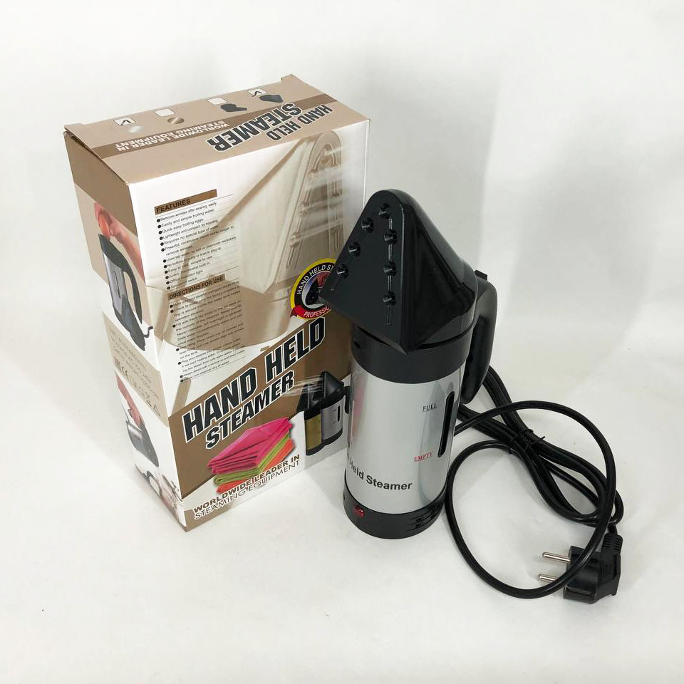 Отпариватель Hand Held Steamer UKC A6 Silver ручной многофункциональный 650 Вт 7 функций, парогенератор