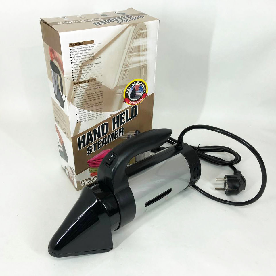 Отпариватель Hand Held Steamer UKC A6 Silver ручной многофункциональный 650 Вт 7 функций, парогенератор