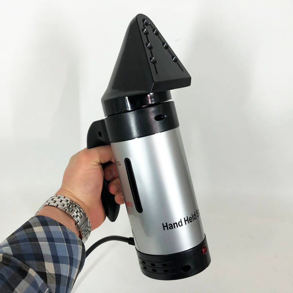 Отпариватель Hand Held Steamer UKC A6 Silver ручной многофункциональный 650 Вт 7 функций, парогенератор