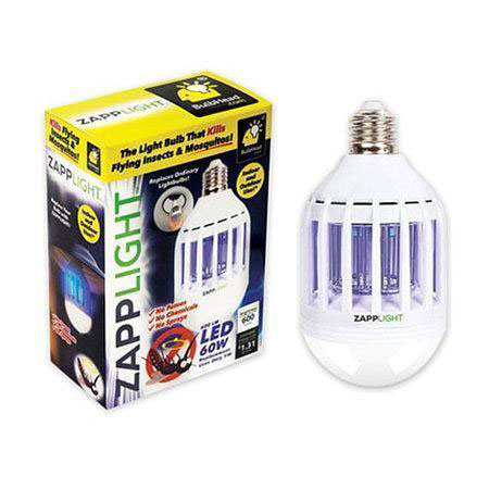 Светодиодная лампа приманка для насекомых Zapp Light, электрическая ловушка для насекомых, противомоскитная лампа от комаров