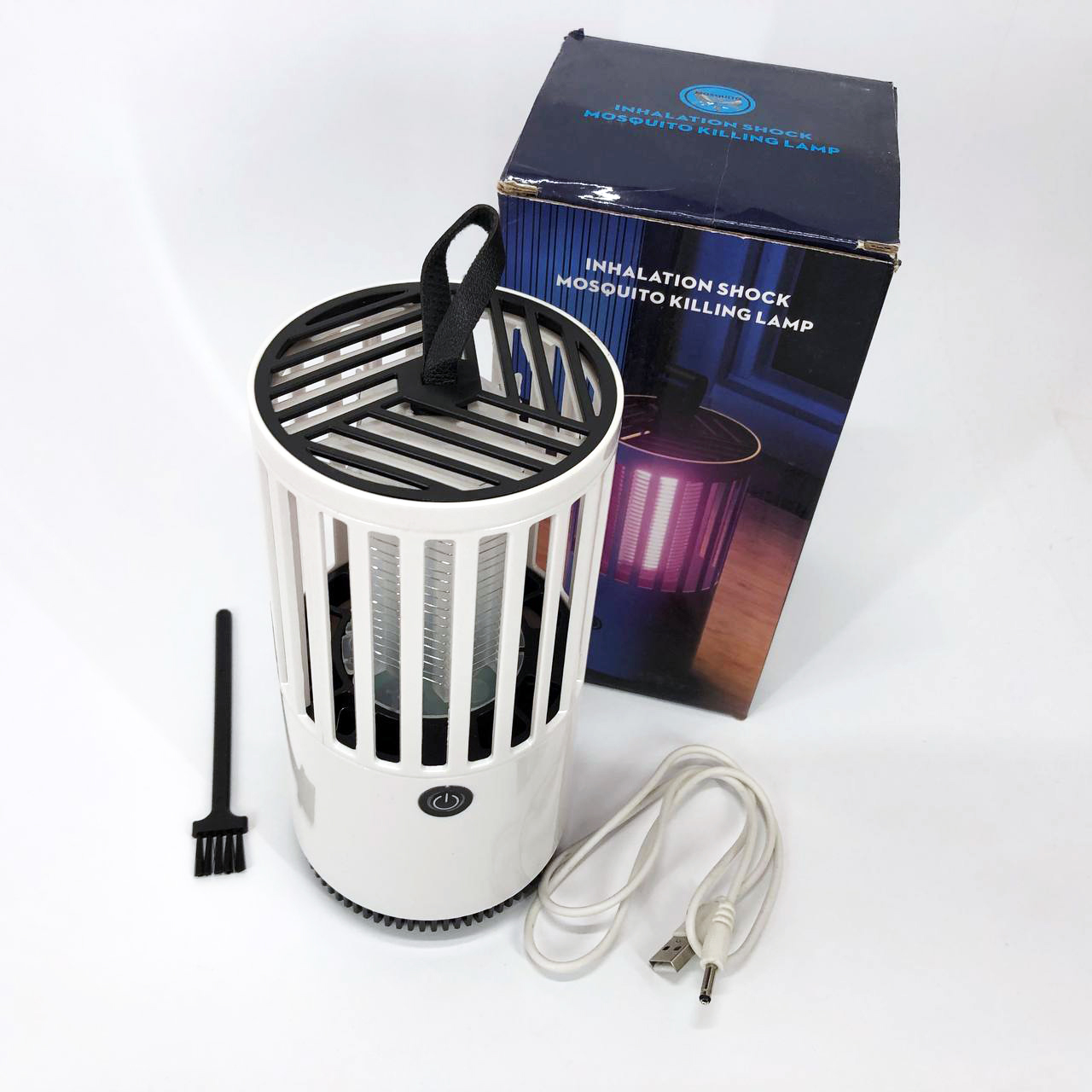 Лампа-ловушка для комаров Бытовая с зарядкой от Usb 1001 MOSQUITO LAMP, портативная