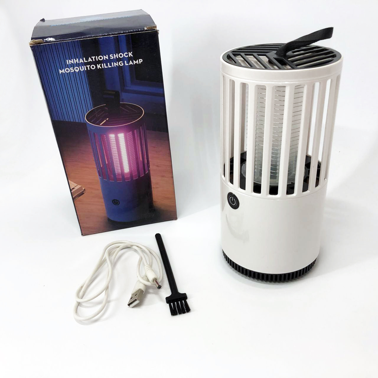 Лампа-ловушка для комаров Бытовая с зарядкой от Usb 1001 MOSQUITO LAMP, портативная