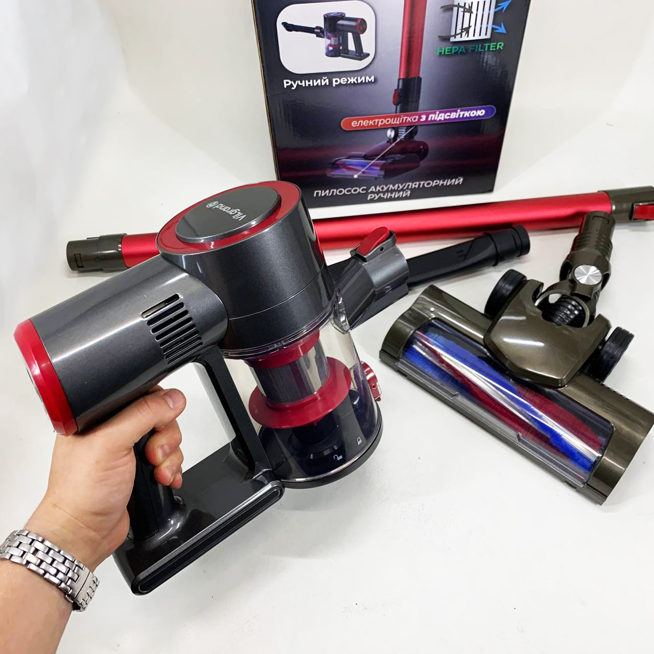 Пылесос ручной VILGRAND VVC0401BС