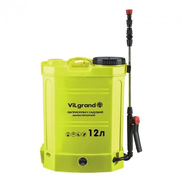 Опрыскиватель садовый аккумуляторный ViLgrand SGA-12RP 12 л