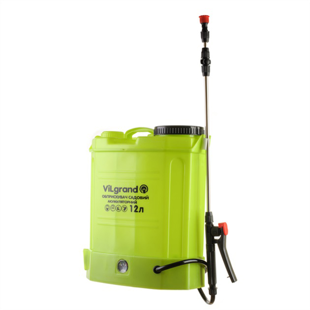 Опрыскиватель садовый аккумуляторный ViLgrand SGA-12RP 12 л