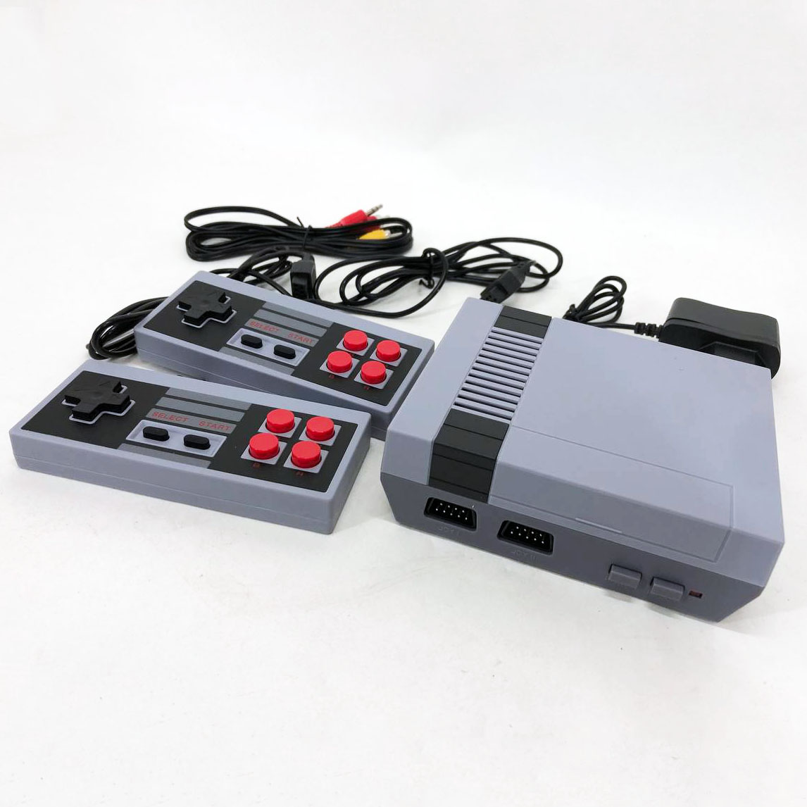Игровая приставка GAME NES 620 / 7724 два джойстика 620 встроенных игр 8bit Av-Выход, приставки денди