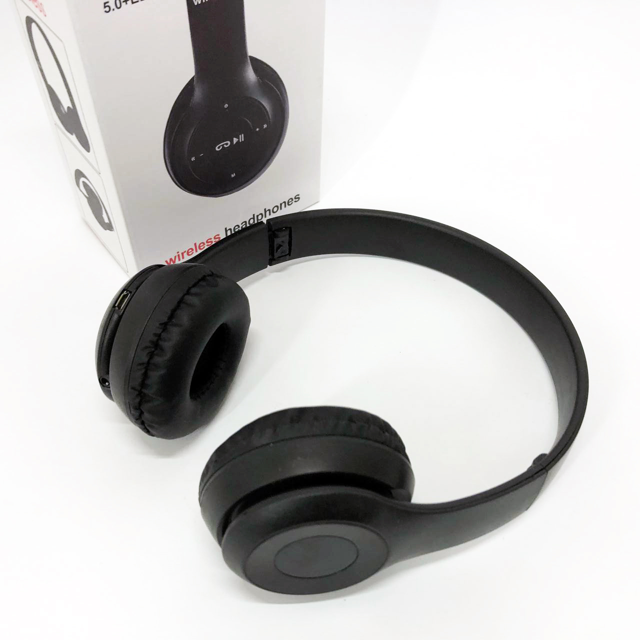 Беспроводные наушники Bluetooth Wireless Headset P47 Black Гарнитура для ПК, телефона с микрофоном