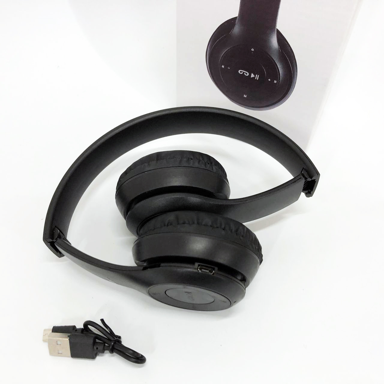Беспроводные наушники Bluetooth Wireless Headset P47 Black Гарнитура для ПК, телефона с микрофоном