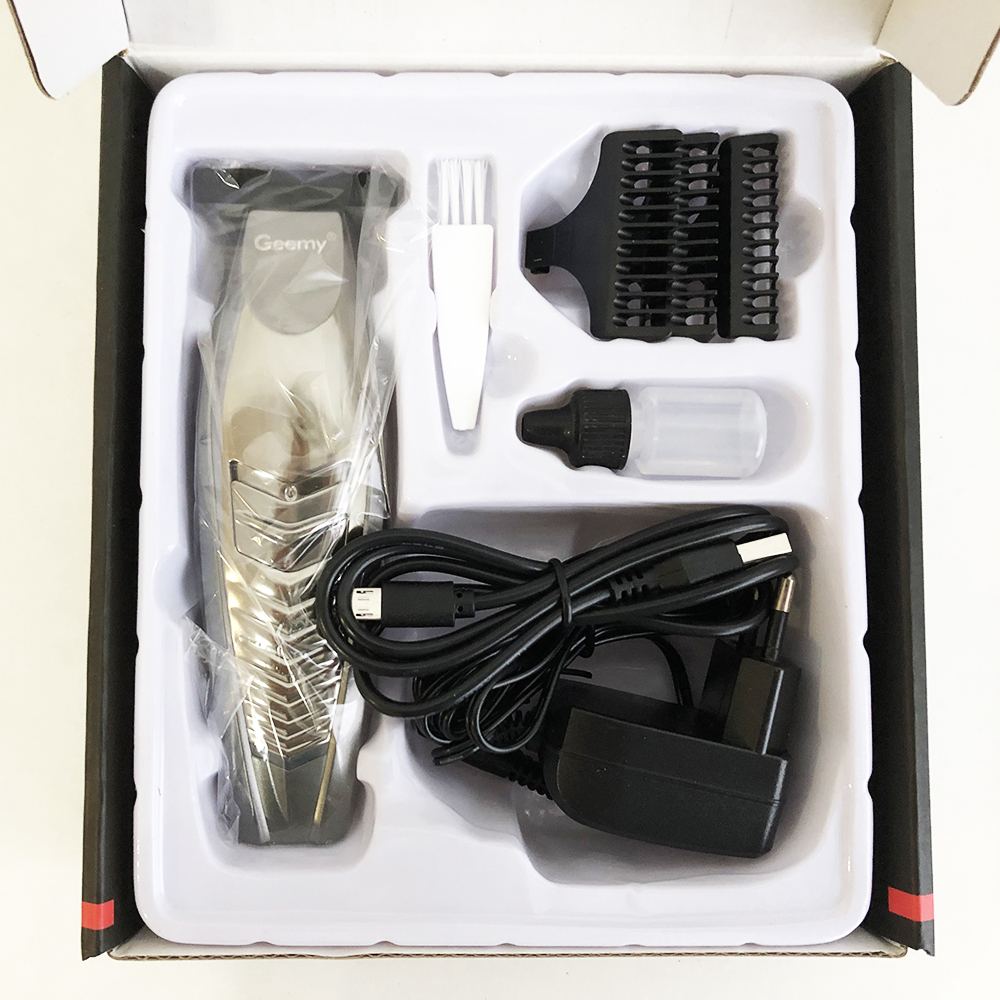 Машинка для стрижки GEMEI GM-6141, подстригательная машинка, профессиональная электробритва
