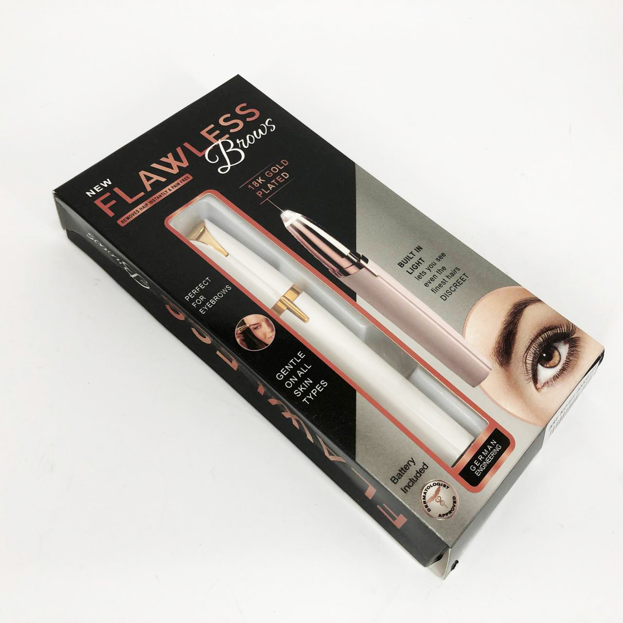 Женский триммер эпилятор для бровей Finishing Touch Flawless Brows