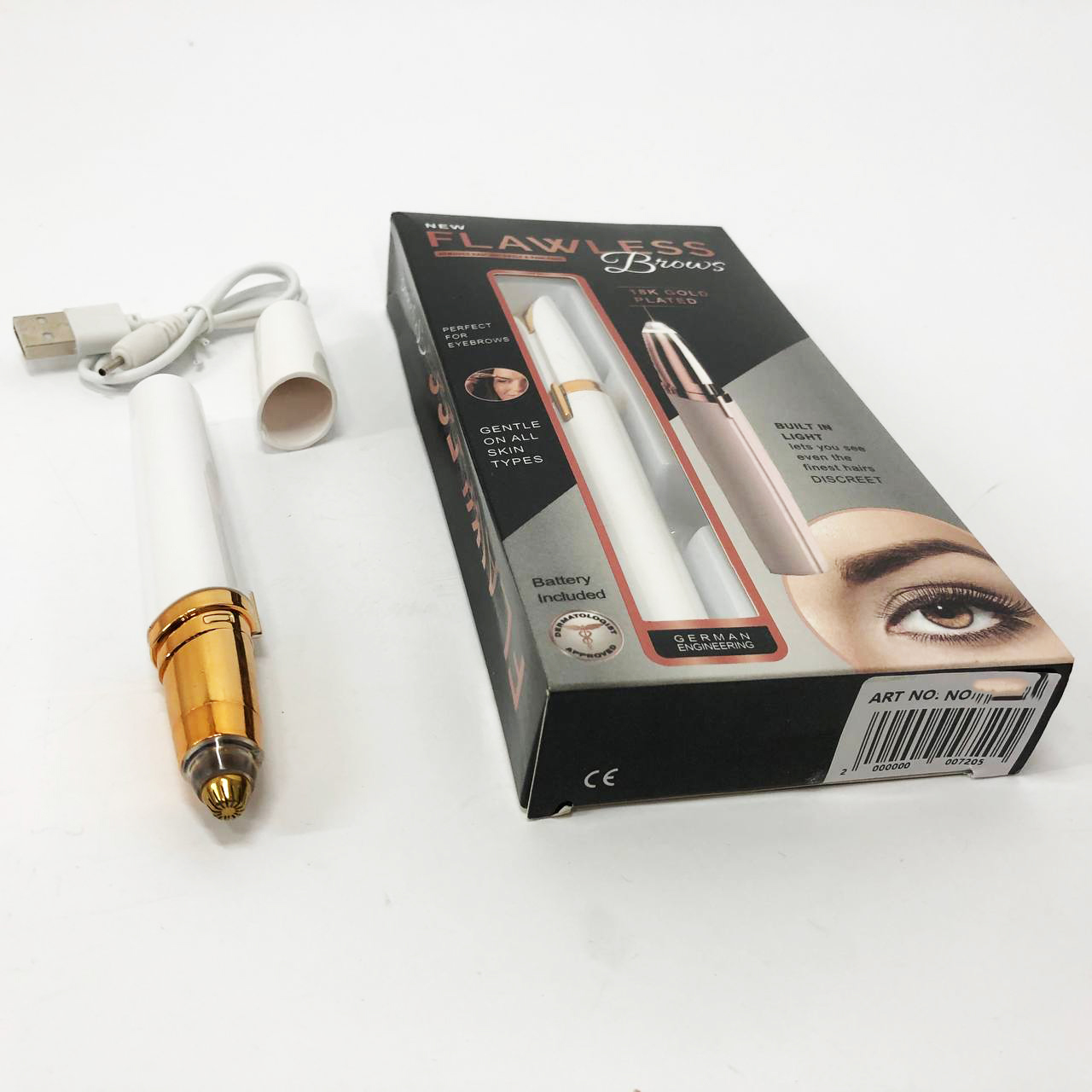 Женский триммер эпилятор для бровей Finishing Touch Flawless Brows