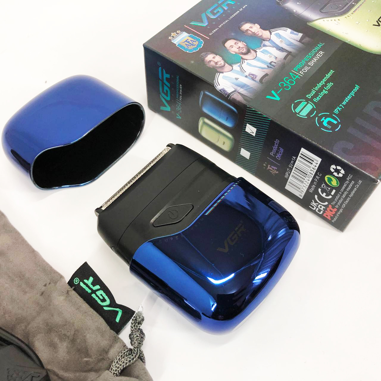 Электробритва VGR V-364 BLUE шейвер