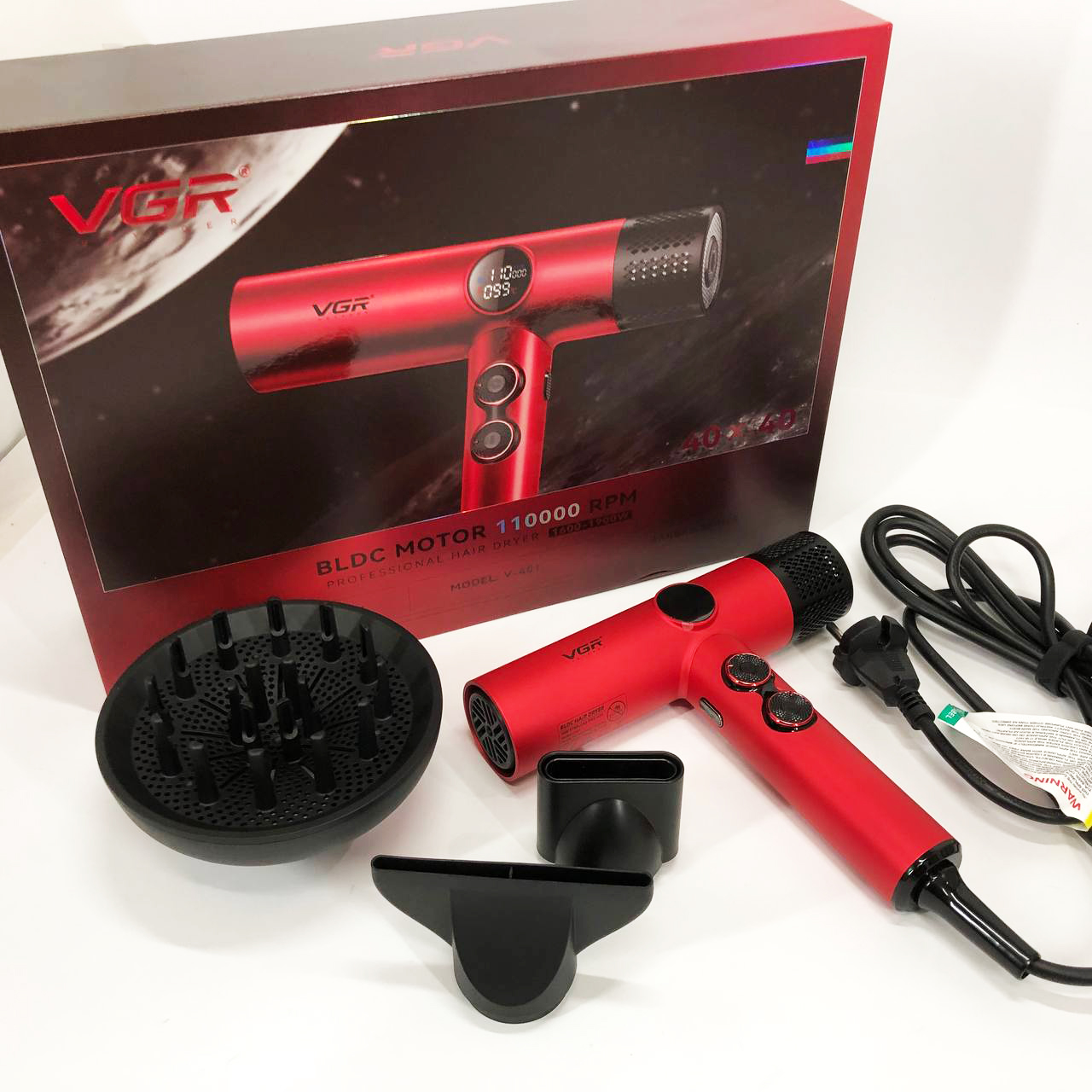Фен профессиональный VGR V-401