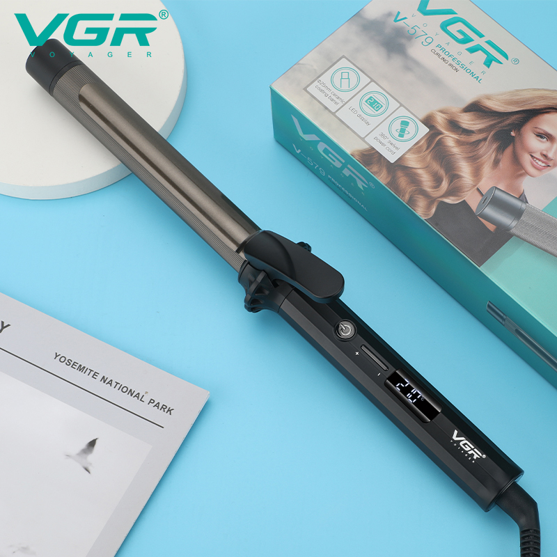Плойка VGR V-579, температура от 130 до 210 °C, керамика