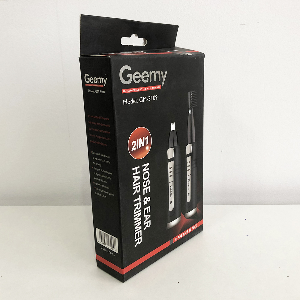 Триммер GEMEI GM-3109 2в1, триммер беспроводной, машинка мужская для бритья, беспроводная электробритва