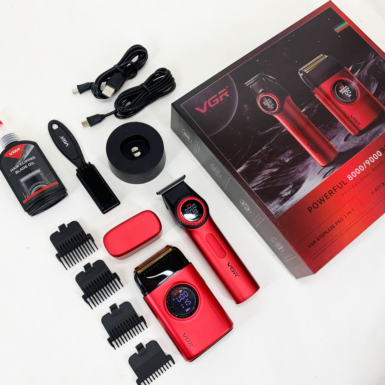 Комплект VGR 2 в 1 V-977 V-377 RED