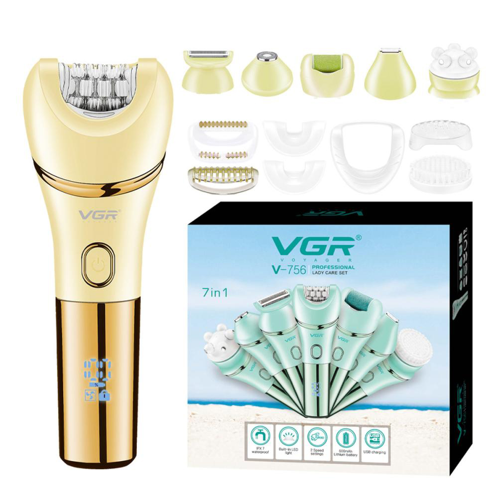 Эпилятор VGR V-756 GOLD 7 в 1