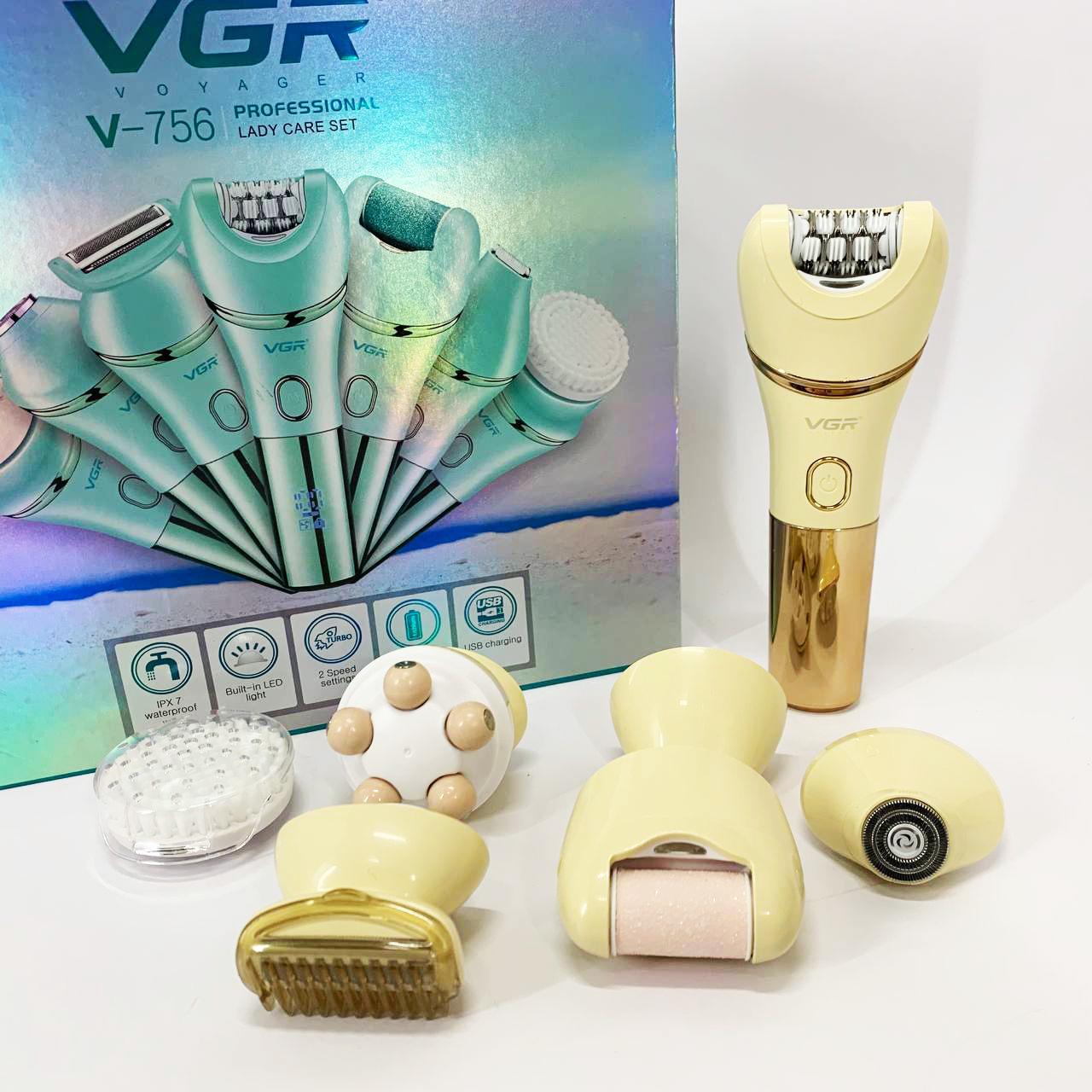 Эпилятор VGR V-756 GOLD 7 в 1