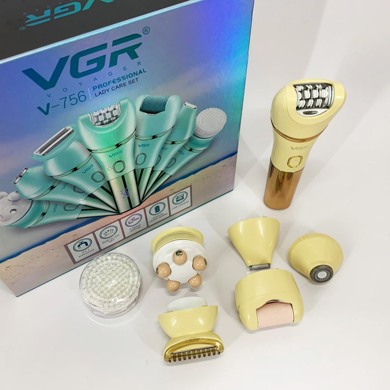 Эпилятор VGR V-756 GOLD 7 в 1