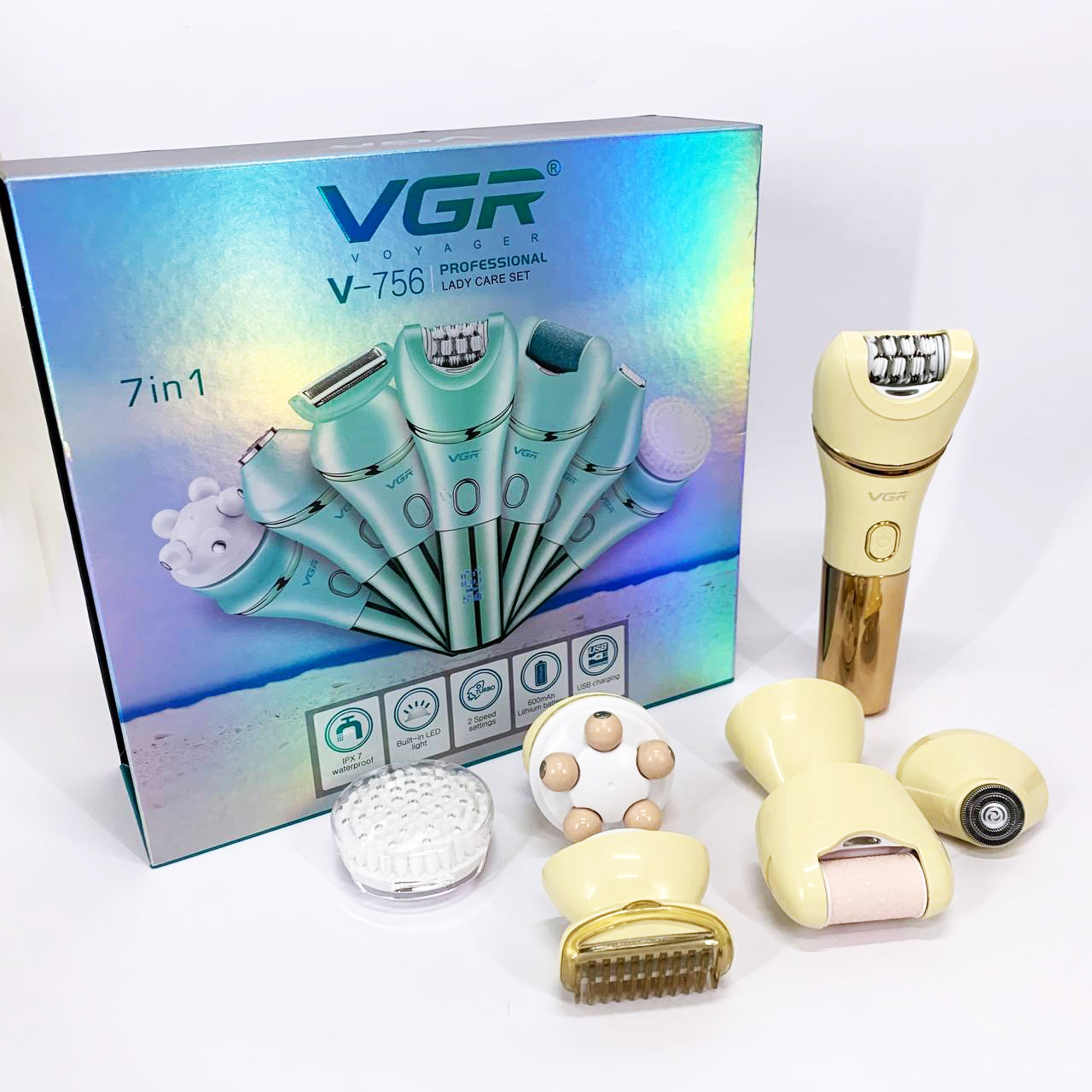 Эпилятор VGR V-756 GOLD 7 в 1
