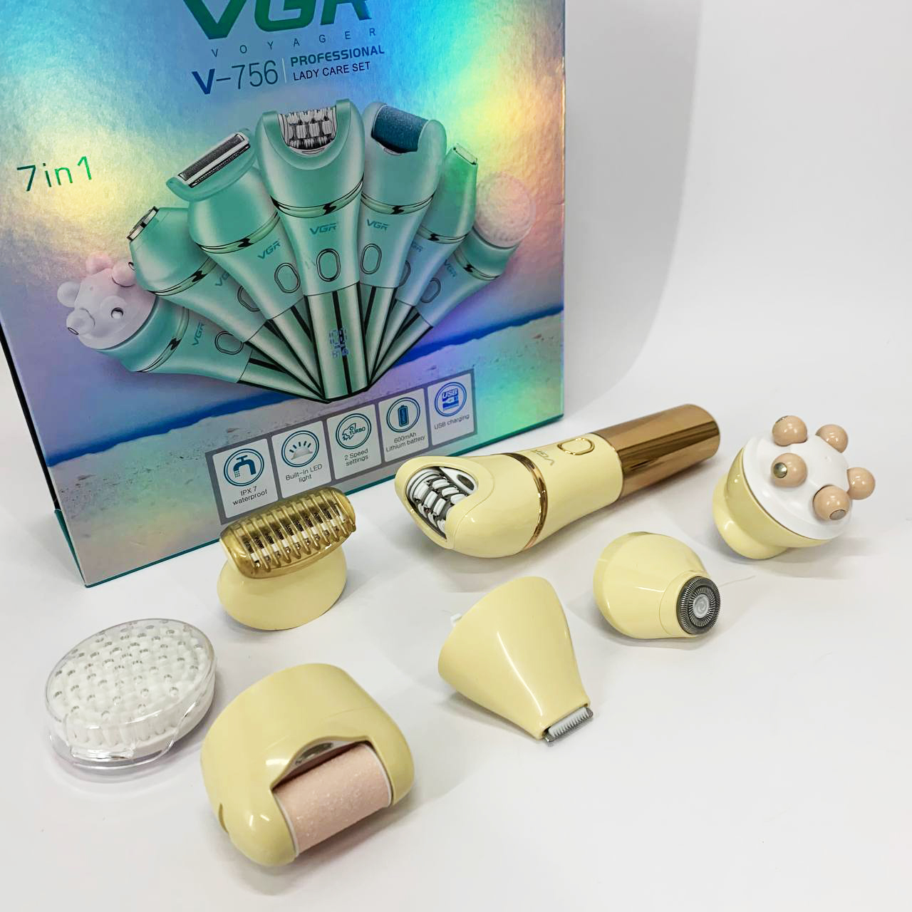 Эпилятор VGR V-756 GOLD 7 в 1