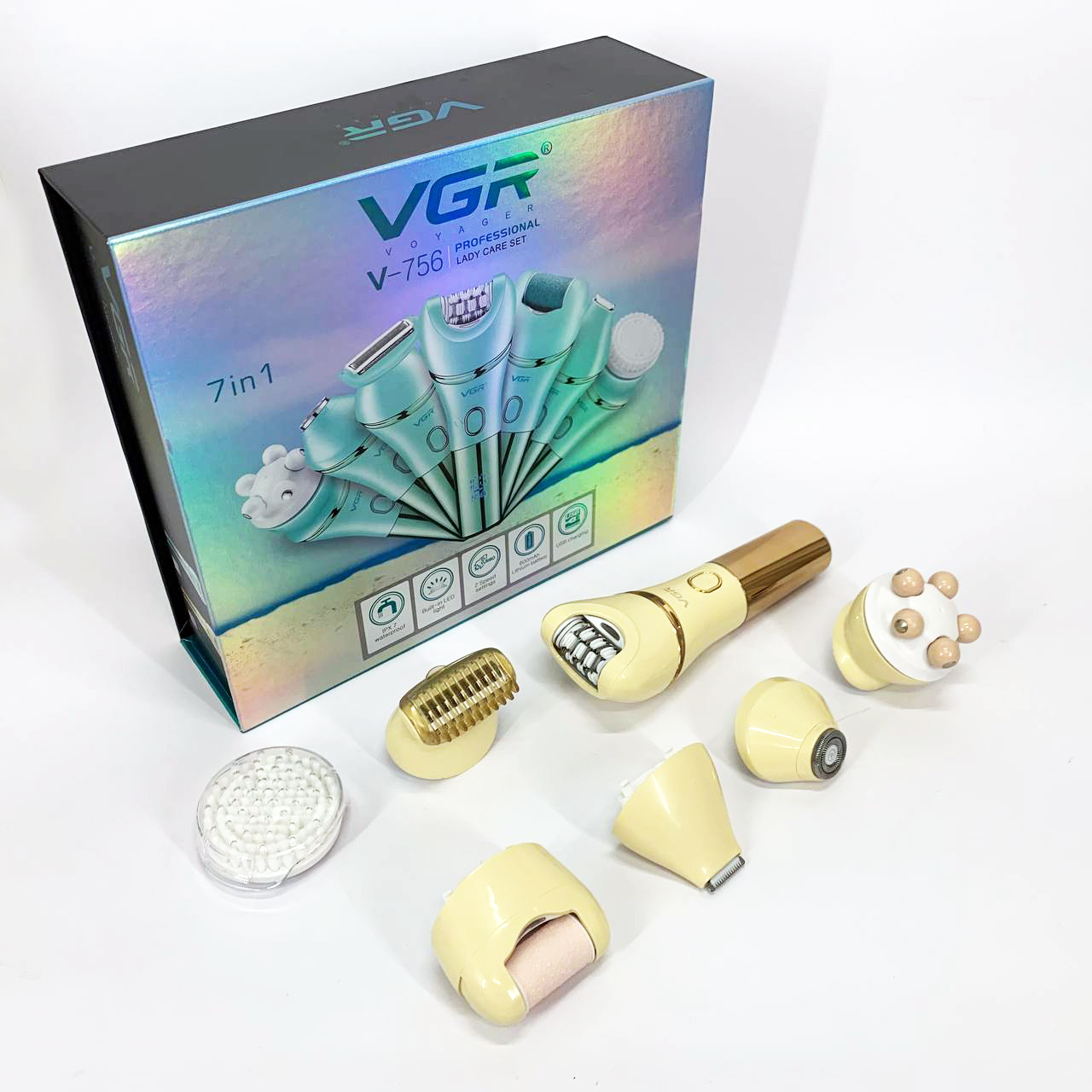 Эпилятор VGR V-756 GOLD 7 в 1