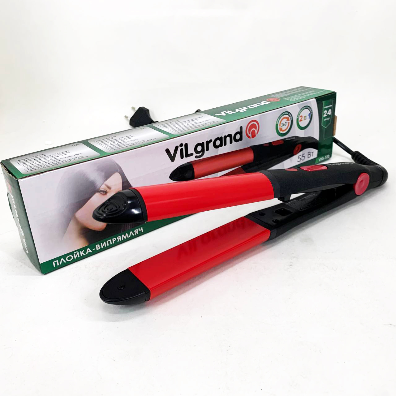 Щипцы для волос ViLgrand VHS-120