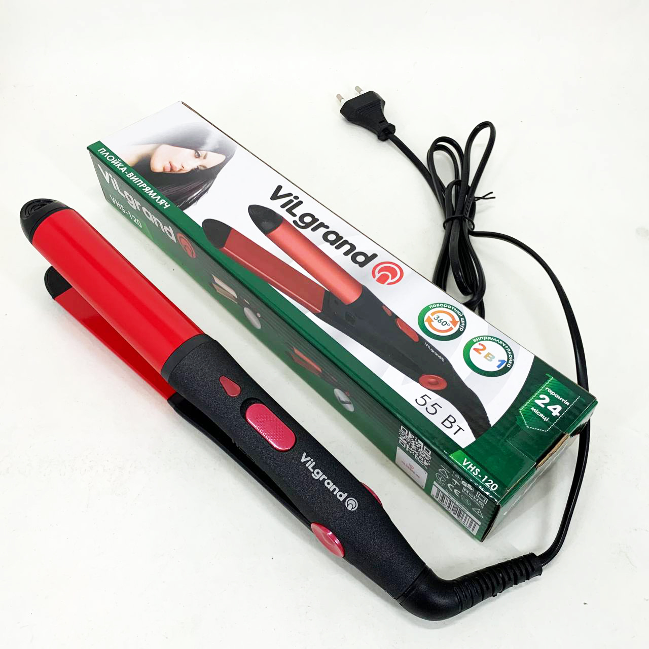 Щипцы для волос ViLgrand VHS-120