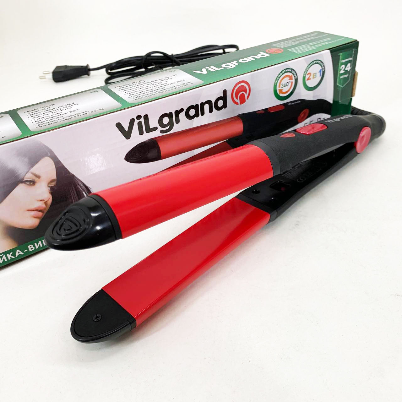 Щипцы для волос ViLgrand VHS-120