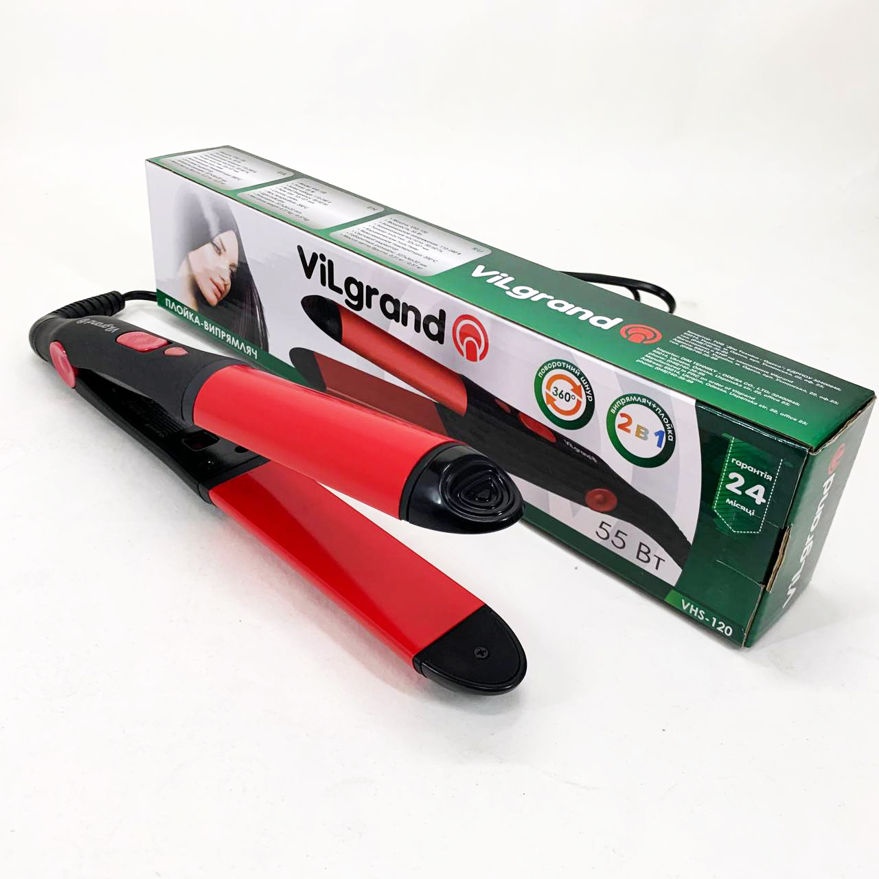 Щипцы для волос ViLgrand VHS-120