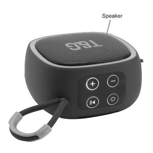 Портативная Bluetooth-колонка TG659 с ремешком, Блютуз колонка для улицы. Цвет: черный