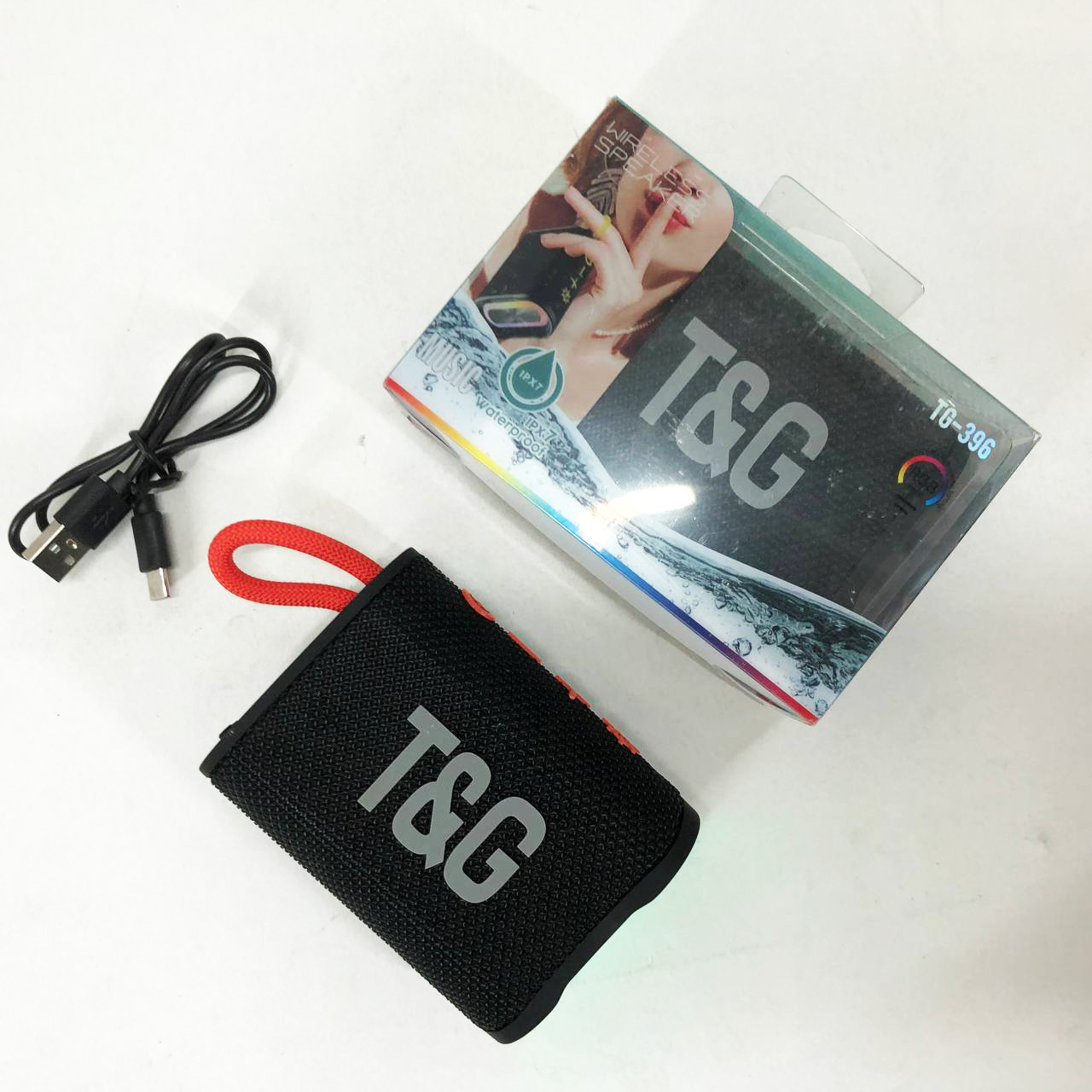Bluetooth-колонка TG396. Цвет: черный