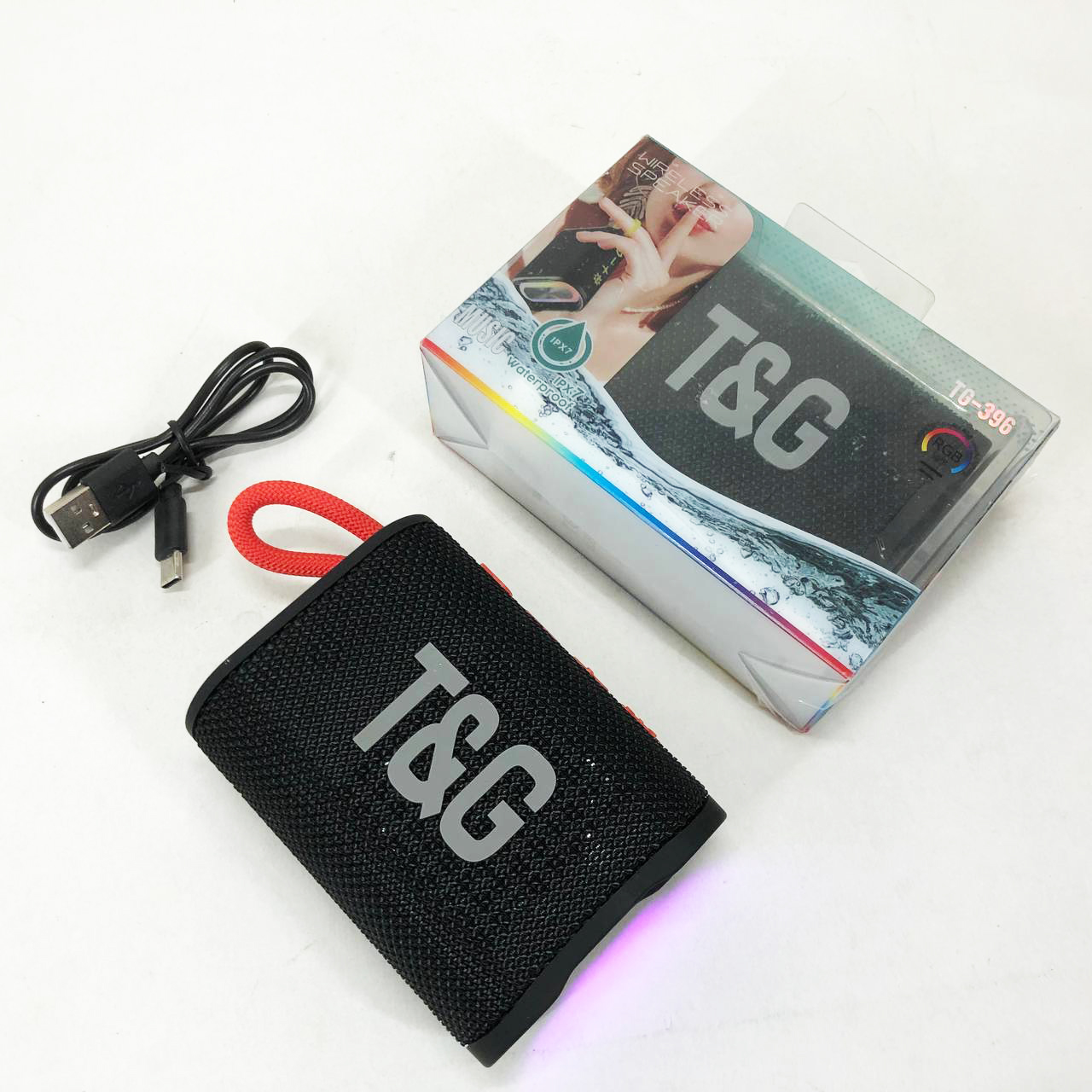 Bluetooth-колонка TG396. Цвет: черный