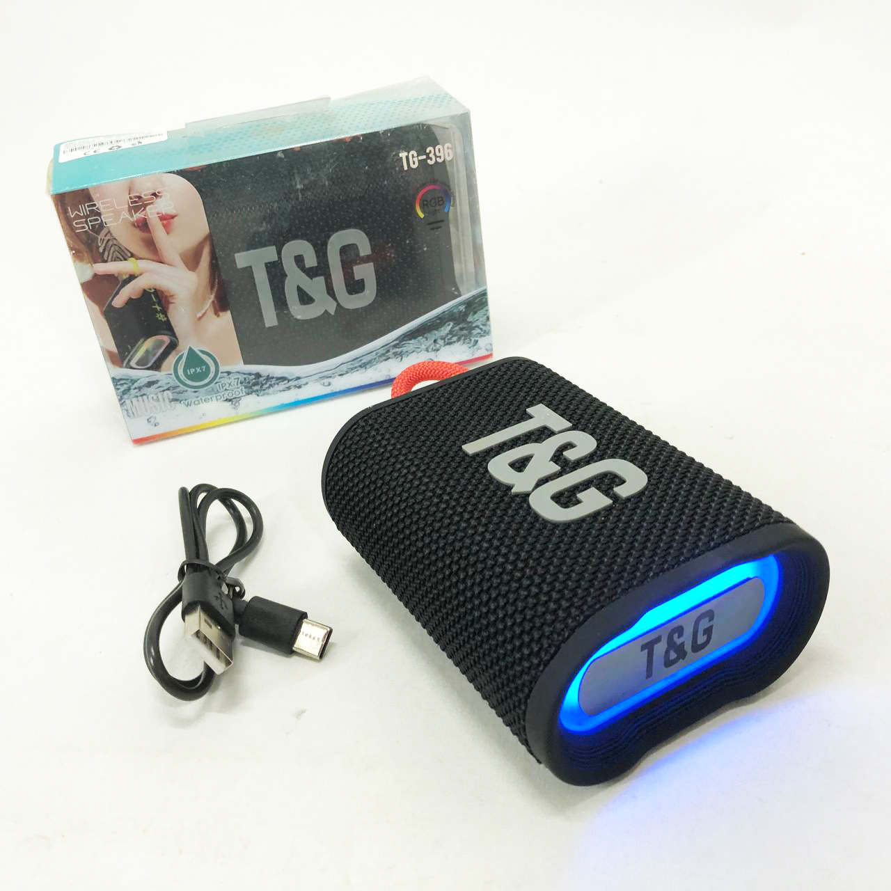 Bluetooth-колонка TG396. Цвет: черный